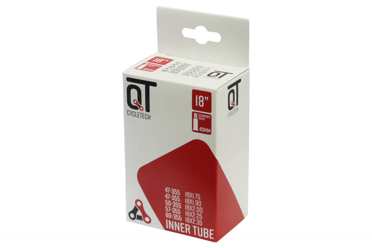 Qtcychectech QT Inner Tube AV5 18X1.75 2.35 47 60-355 AV 40 mm 2217345