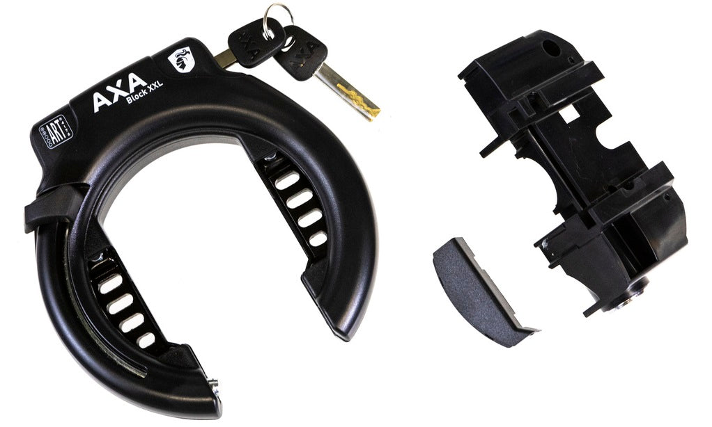 AXA Block XXL ring lock with battery lock black