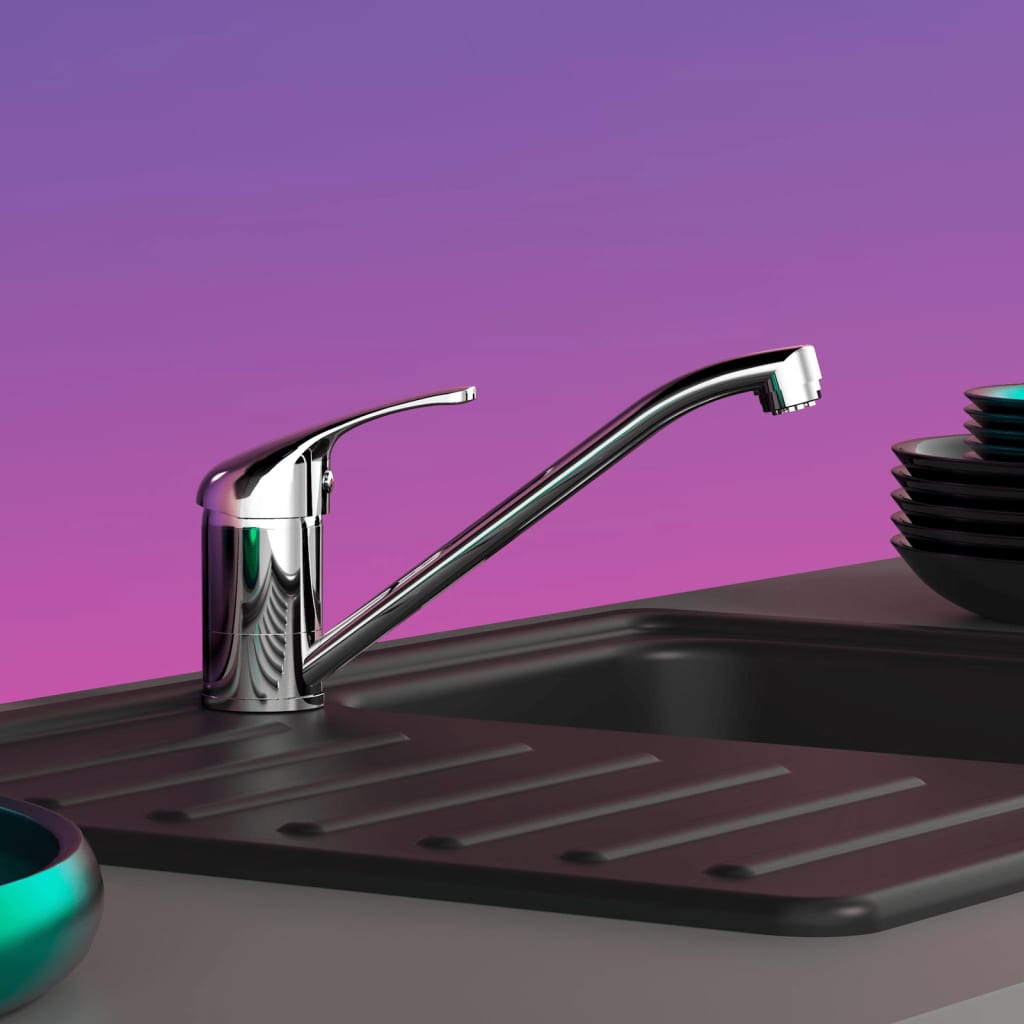 Mixer eisl cucina Grande Vita Classic a bassa pressione cromo -colorata