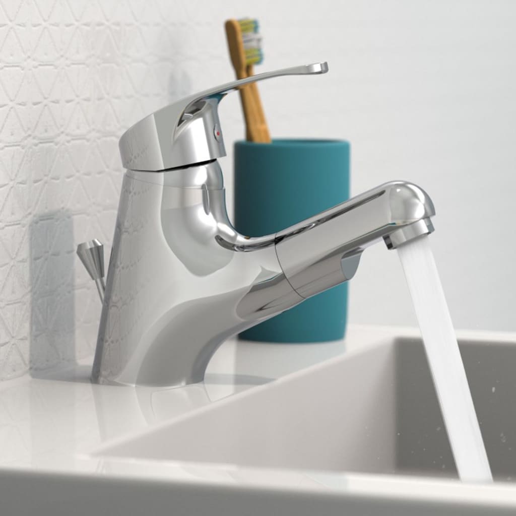 EISL Washbasin Mixer Vico s rozšiřitelným výstupním chromem -
