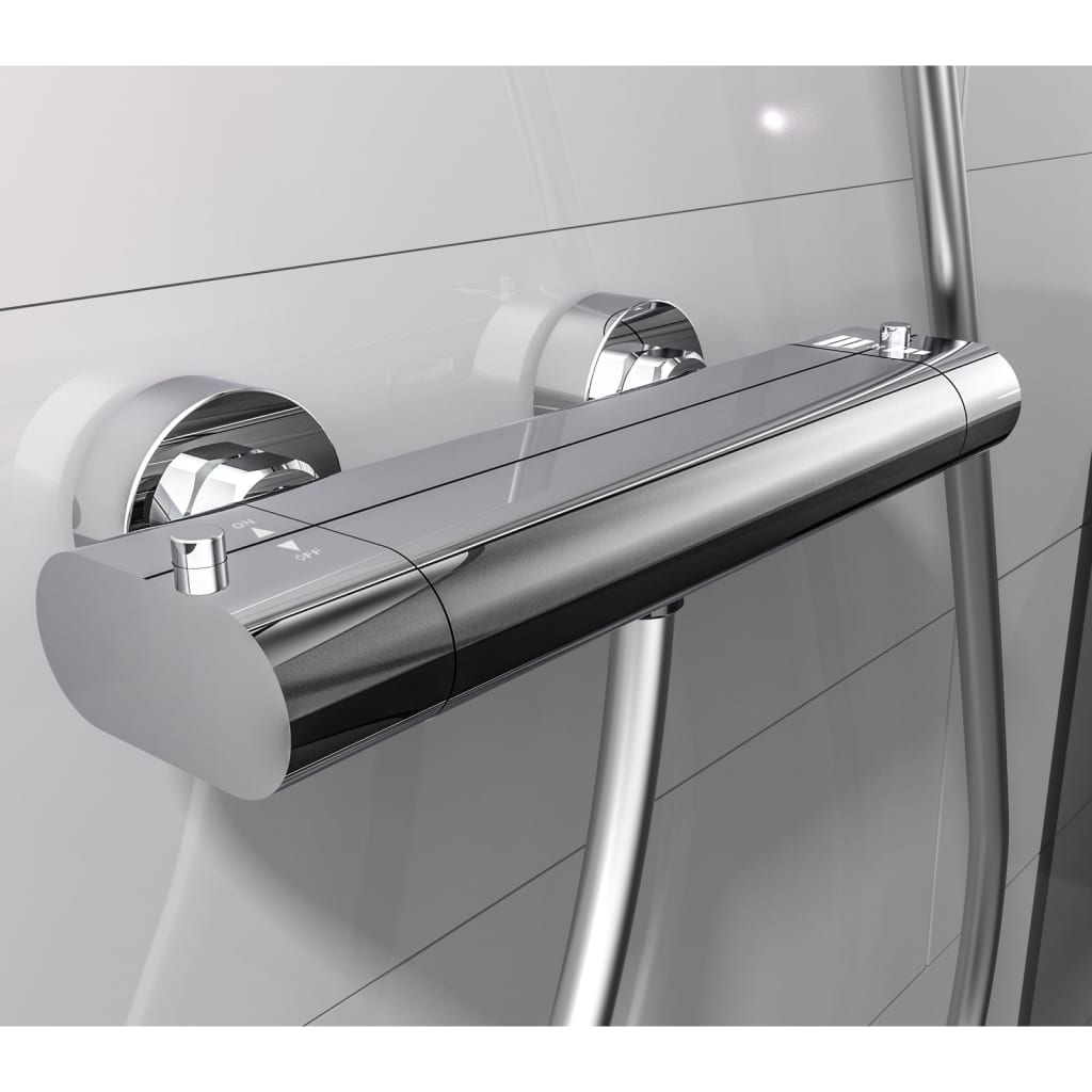 Eisl shower mixer carneo thermostatic chrome -colored