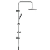 Eisl Shower Set Duschtraum Chrome -farvet og sort