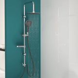 Eisl Shower Set Duschtraum Chrome -farvet og sort