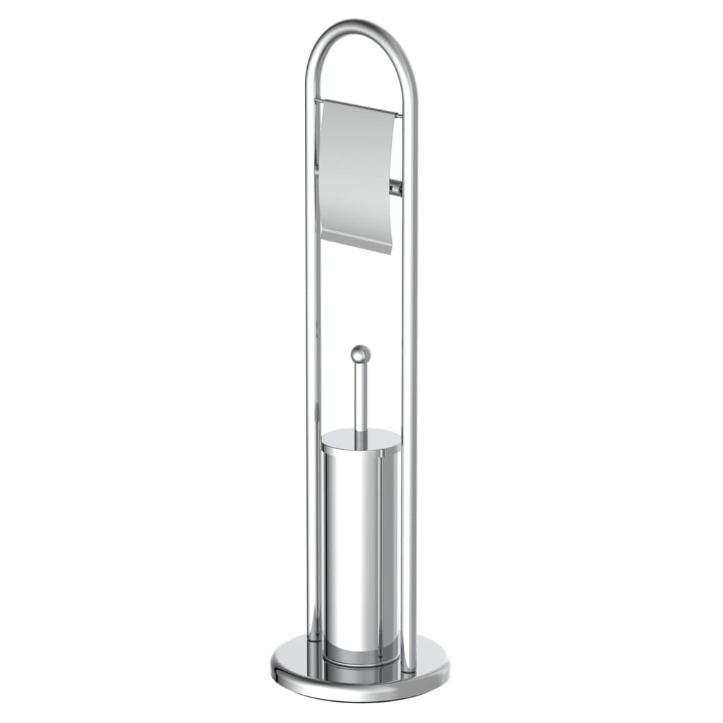 EISL WC set 2-in-1 samostojni kromirani barvi