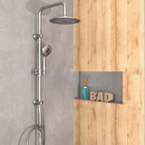 EISL Kapp Dusche Set Screewing oder de Chrom -Coloréiert