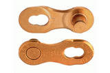 Kmc Kette Link 12 Vitesse ti-n Gold net reusbar