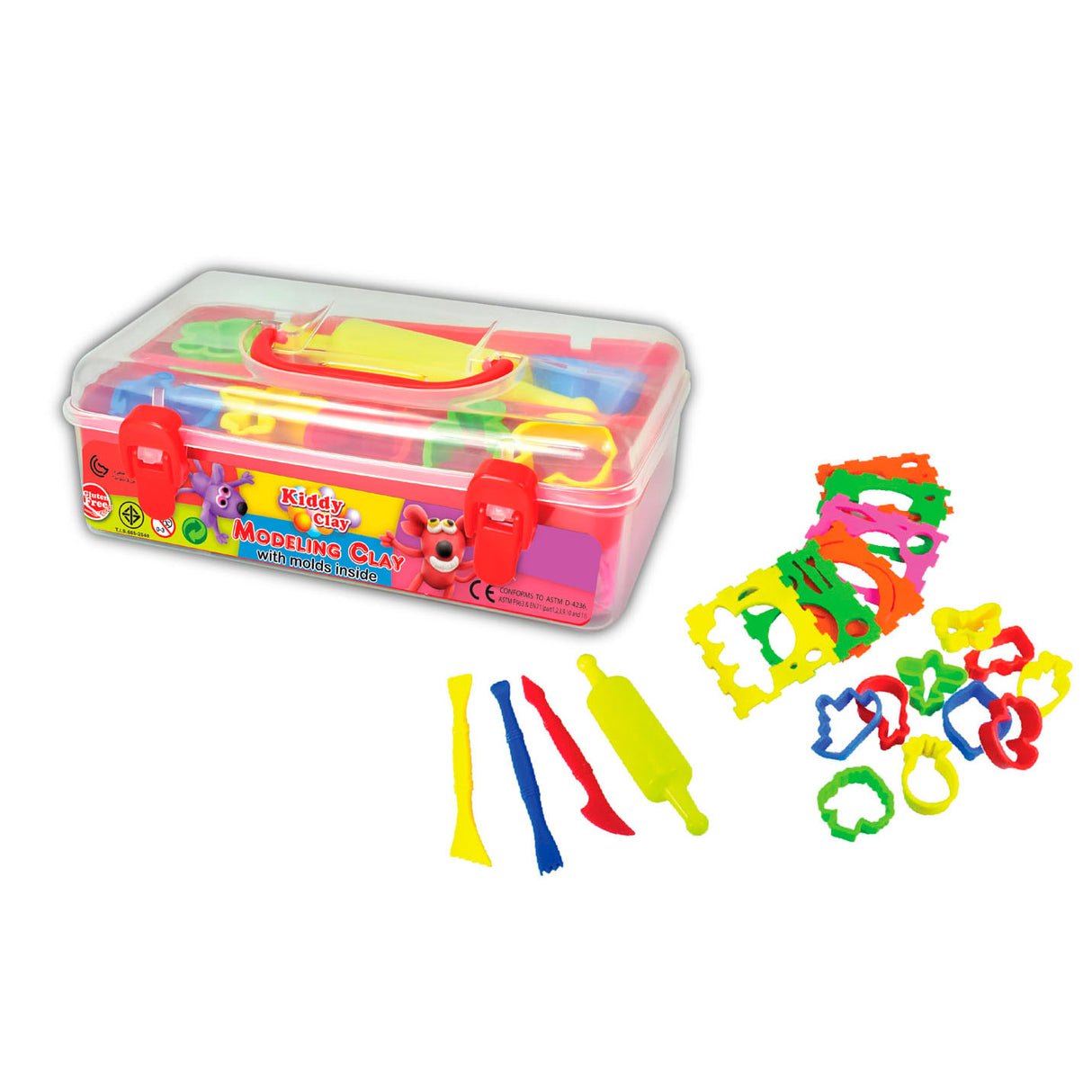 Kleiset in luxury storage case
