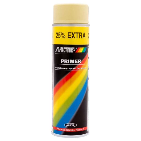 Primer gul, buss 500 ml. Motip