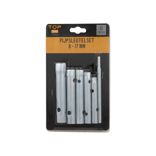 Pipe keys set 8 17 mm 6 plays