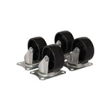 Trailegear Trailegear 4 x zwenkwiel 50 mm. černý