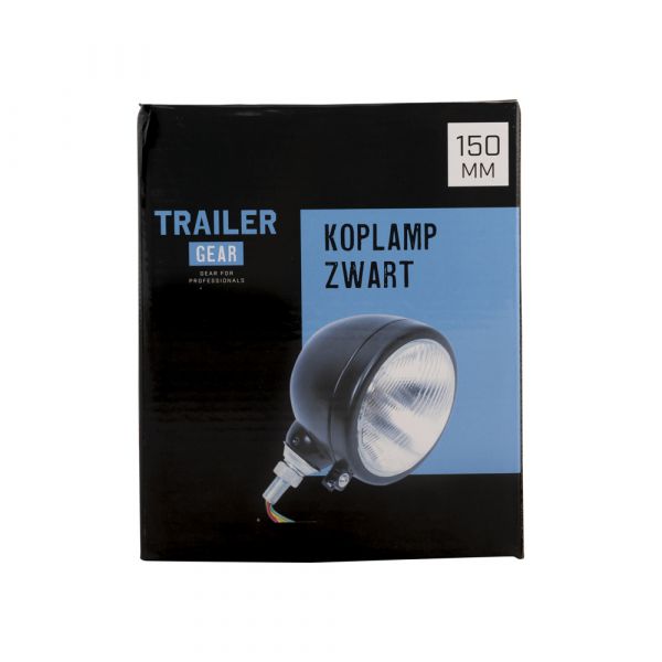 TrailerGear Trailergear Reflight Black 150 mm.