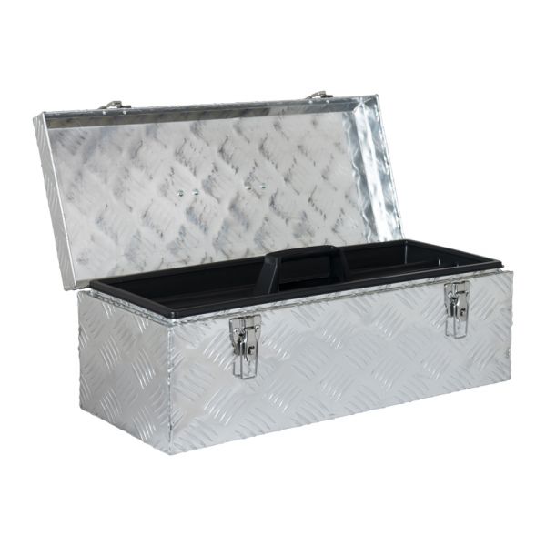 Aluminum box 570x245x220 mm.