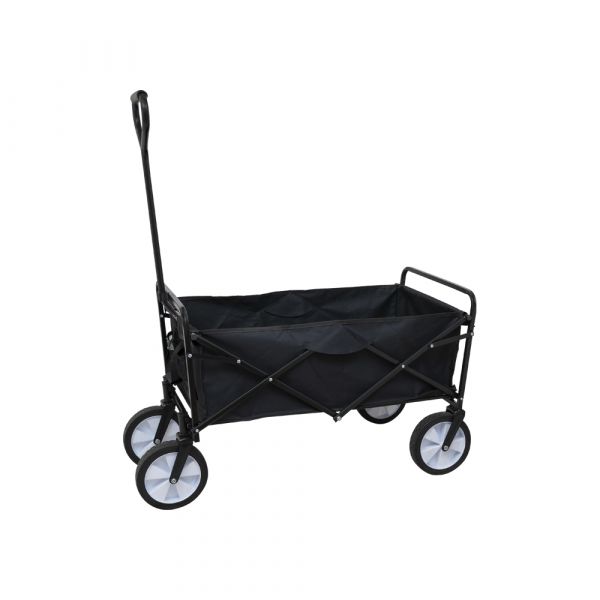 SR Trekkar Strandkar Bolderkar Foldable Black with massive tires