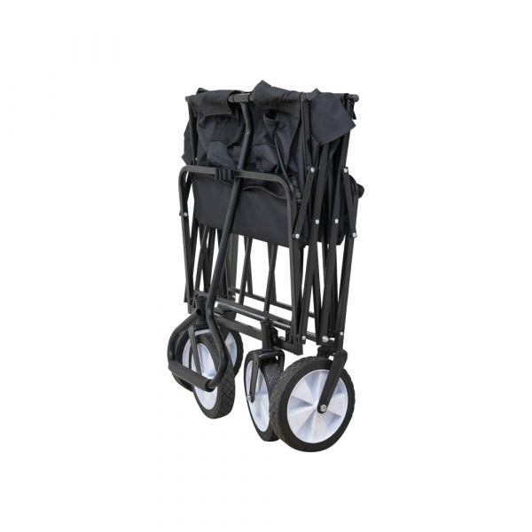 SR Trekkar Strandkar Bolderkar Foldable Black with massive tires