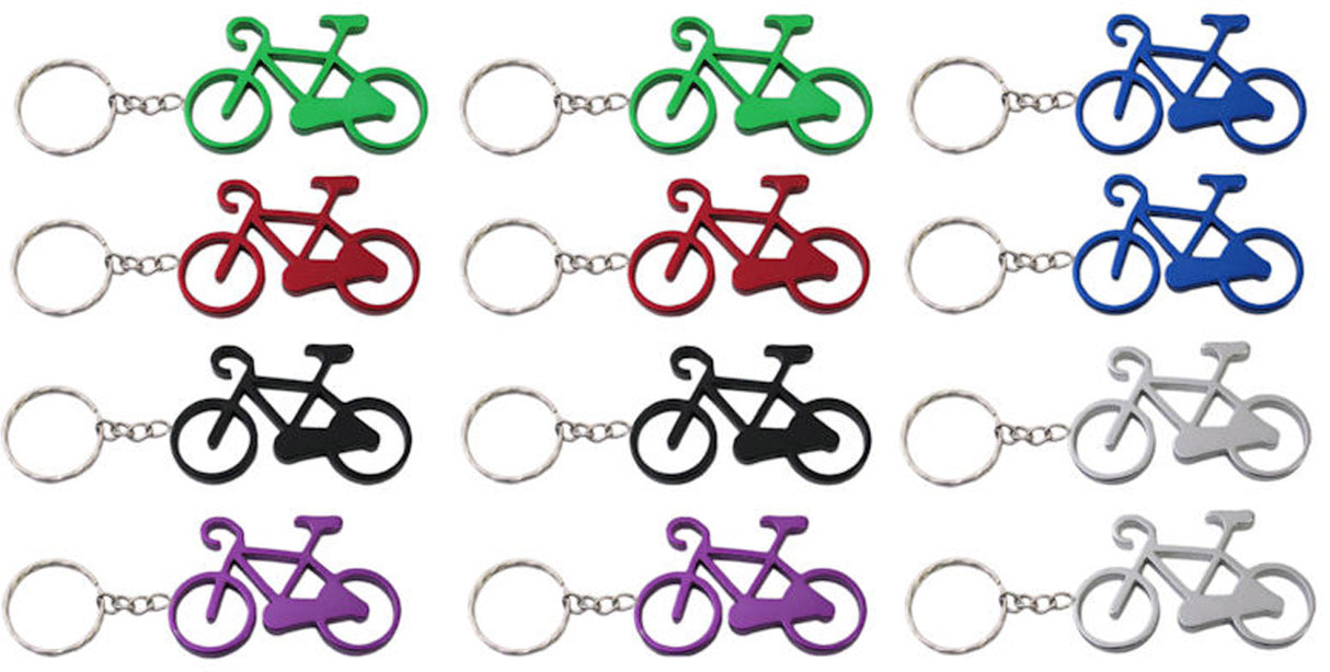Mighty Key Ring Aluminium Bicycle (12 stycken)