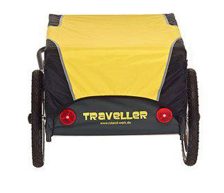 Roland Traveler Bicycle Trailer 130L 16 palcový unisex černý