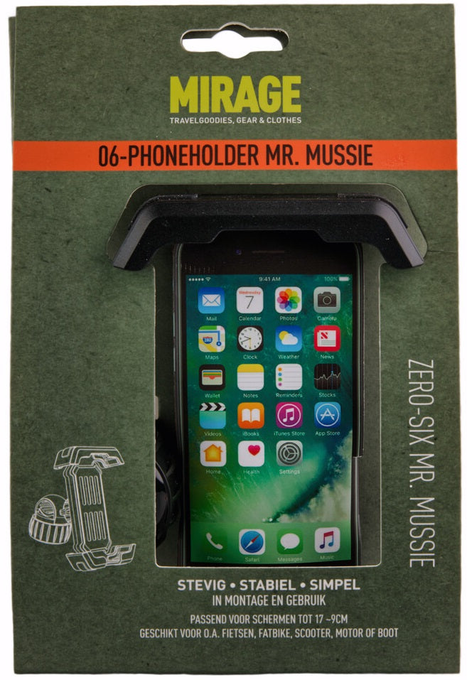 Mirage torebki uchwyt telefonu zero sześciu mr Mussie Black