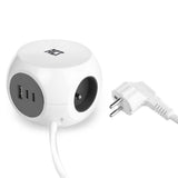 ACT Connectivity Socket Kubus mit 3 Sockets, 30W D.