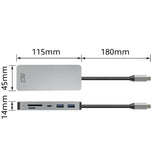 Act connectivity usb-c 4k docking station voor 1 hdmi monitor, ethe