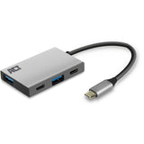 ACT CENTERNOSTI USB-C HUB 4-pristanišče z 2x USB-C in 2x USB-A