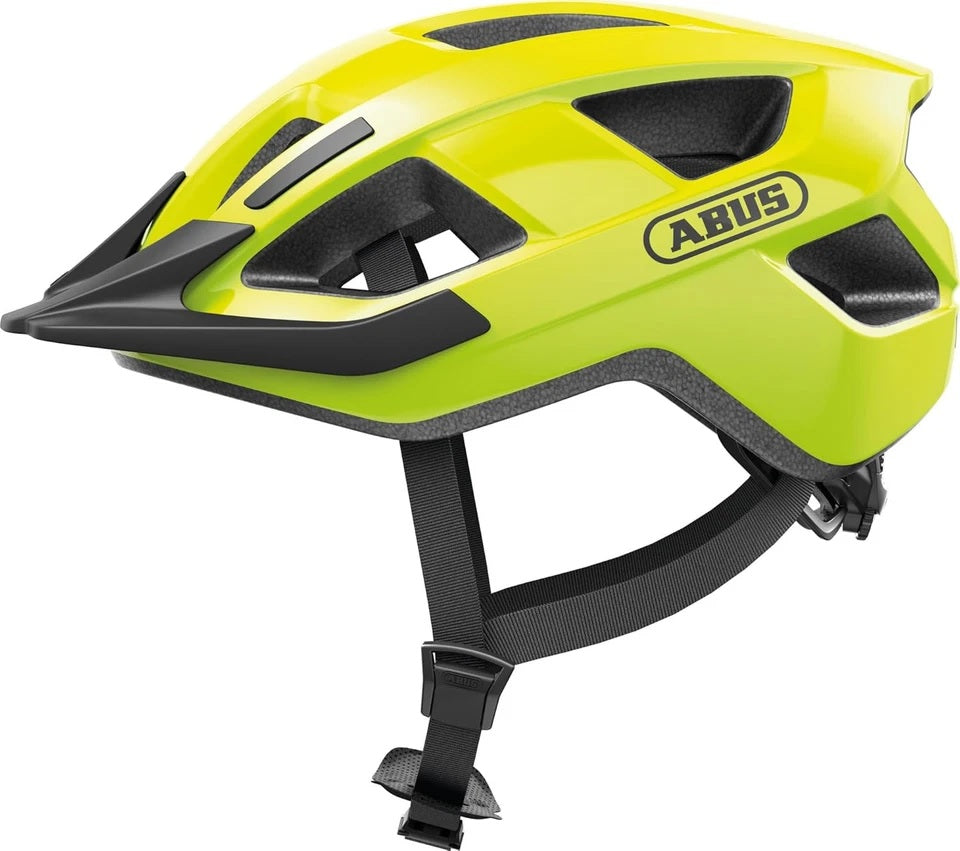 ABUS HELM ADURO 3.0 Signal LED jaune S 51-55cm