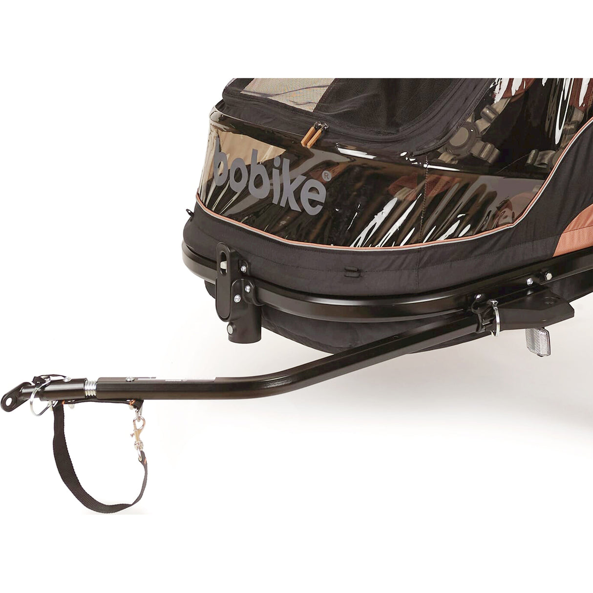 Rimorchio con timone Bobike completo