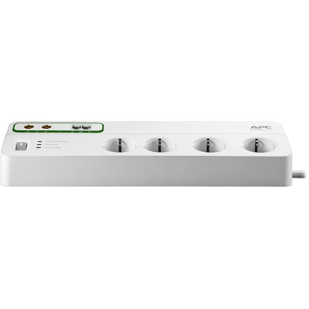 APC socket with surge protection 8x (+coax