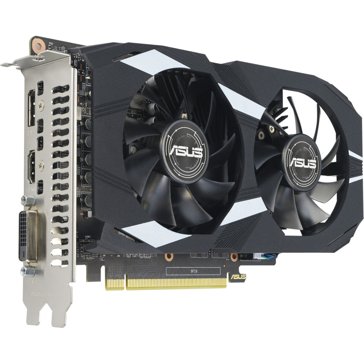 Asus duebel Georce gtx 1650 oc Editioun 4GB GDDRR6 EVO