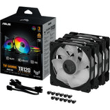 Asus Tuf Gaming TR120 Argb Reverse Fan Pack, 3 pieces