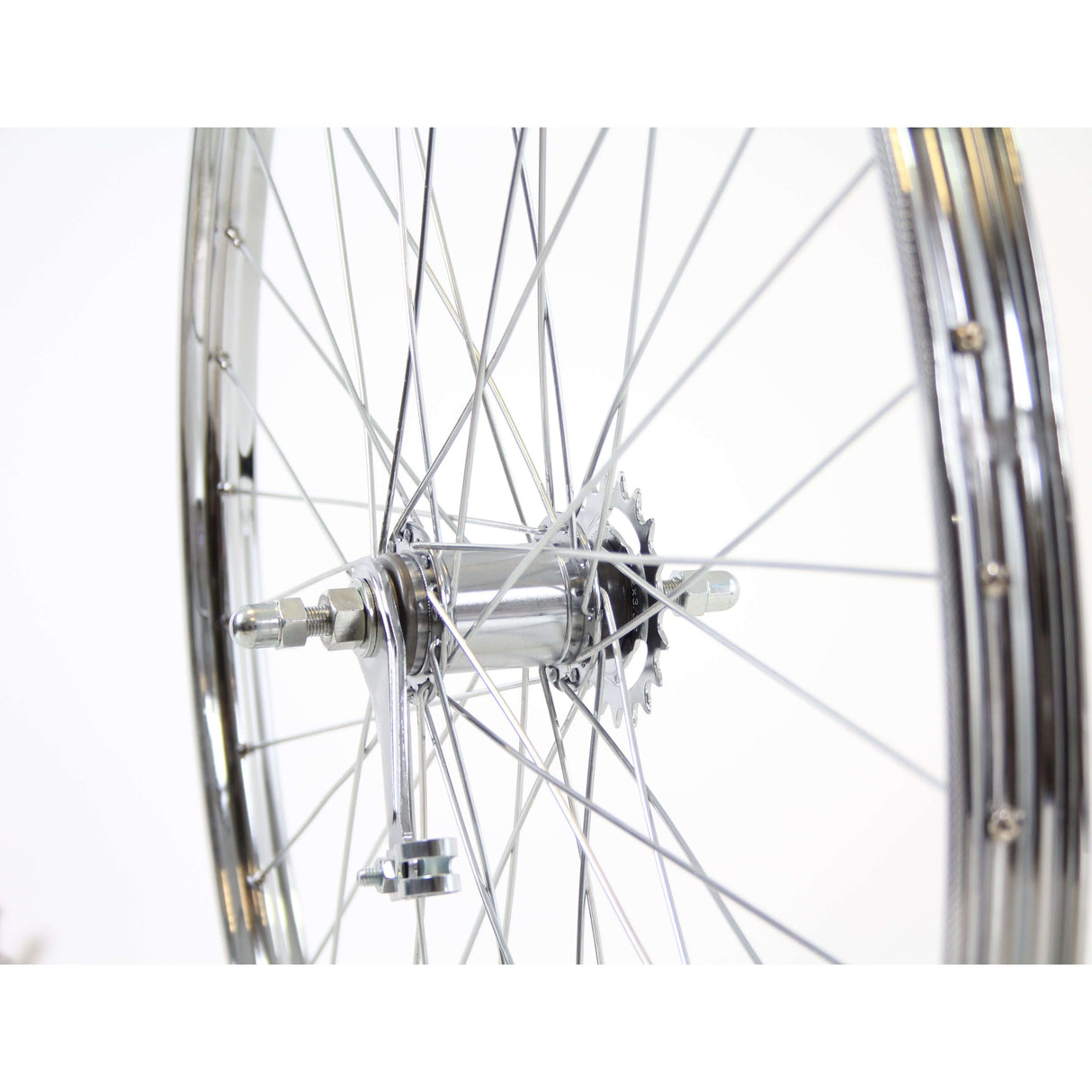 Zadní kolo Roland 28 x 1 3 8 Shim HL32 ALU RIM z nerezové oceli SPK