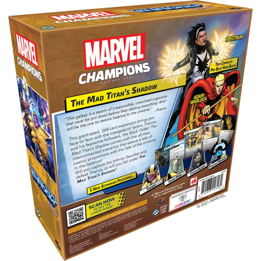 Asmodee Champions the Mad Titans Shadow Expansio