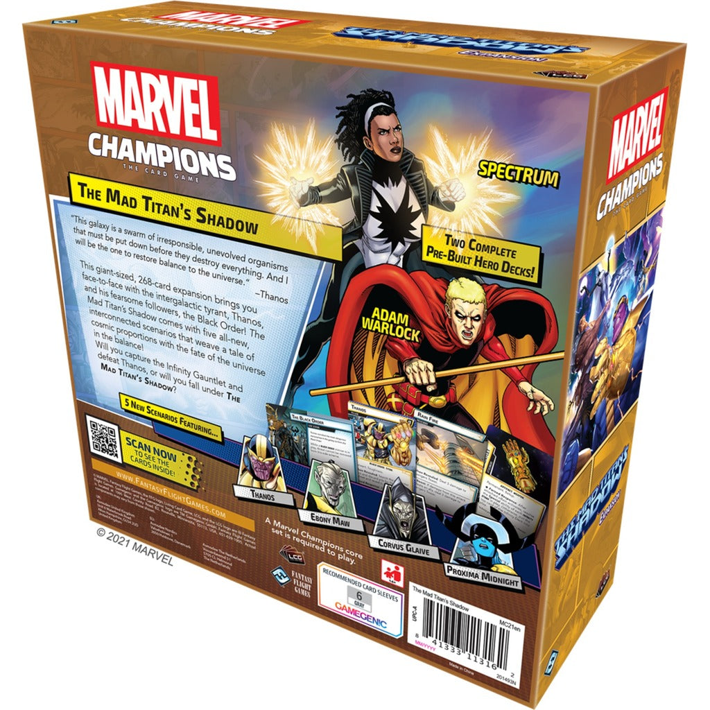 Asmodee Champions the Mad Titans Shadow Expansio