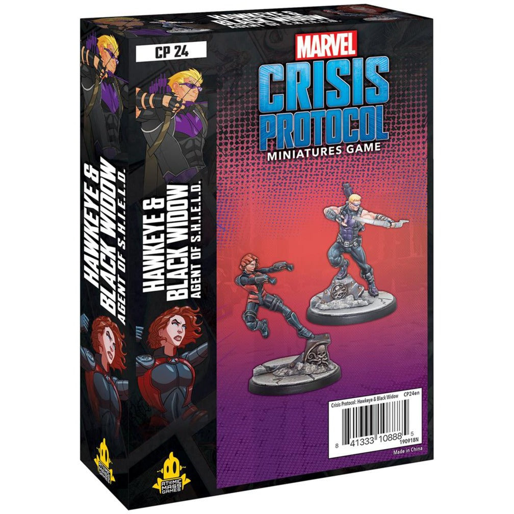 Protocolo de crisis de Asmodee: Hawkeye y Black Widow