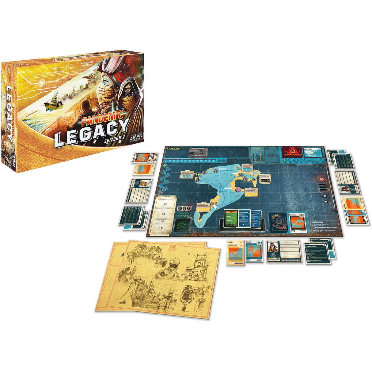 ASMODEE PANDEMIC: Legacy Season 2