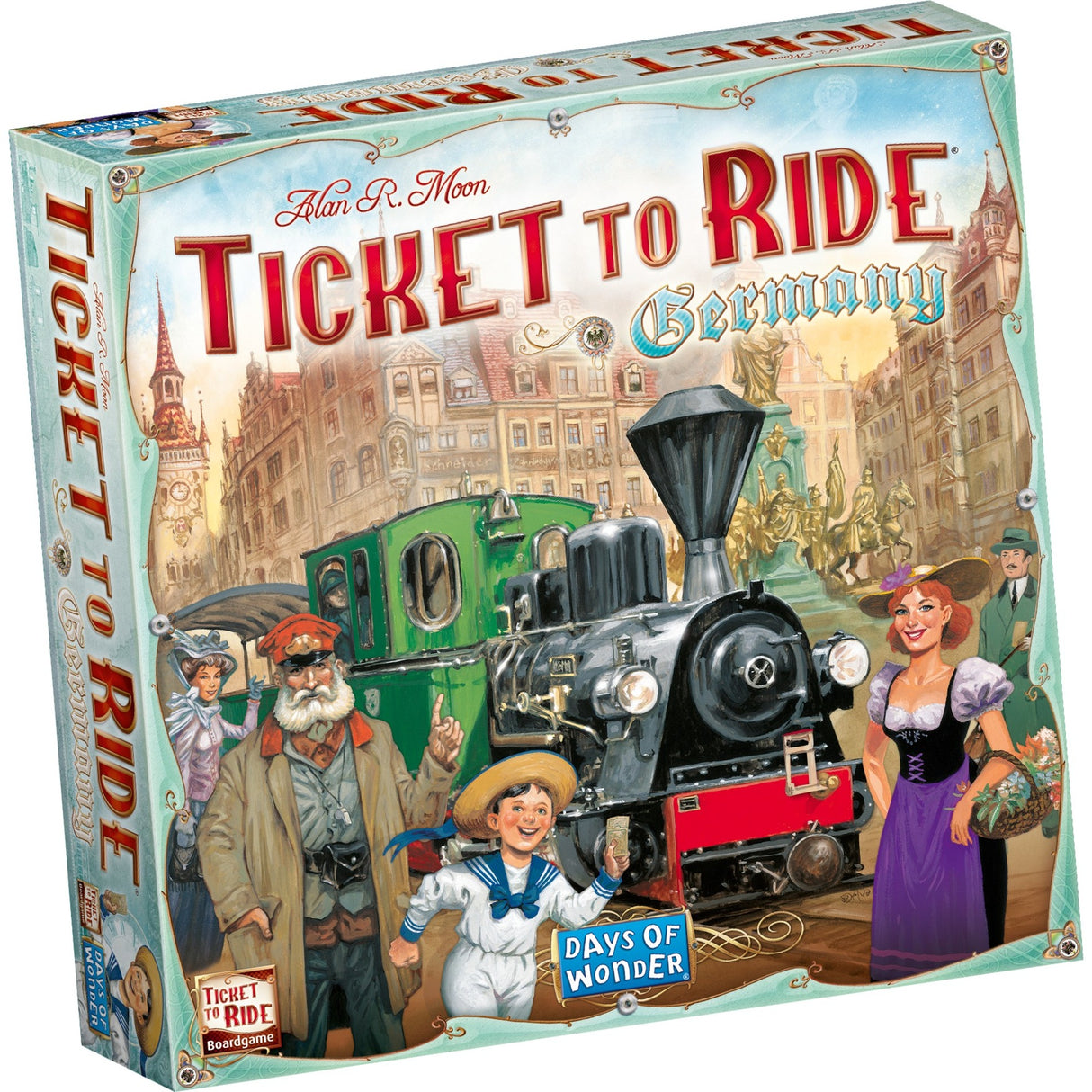 AsModee Ticket for å ri Tyskland brettspill