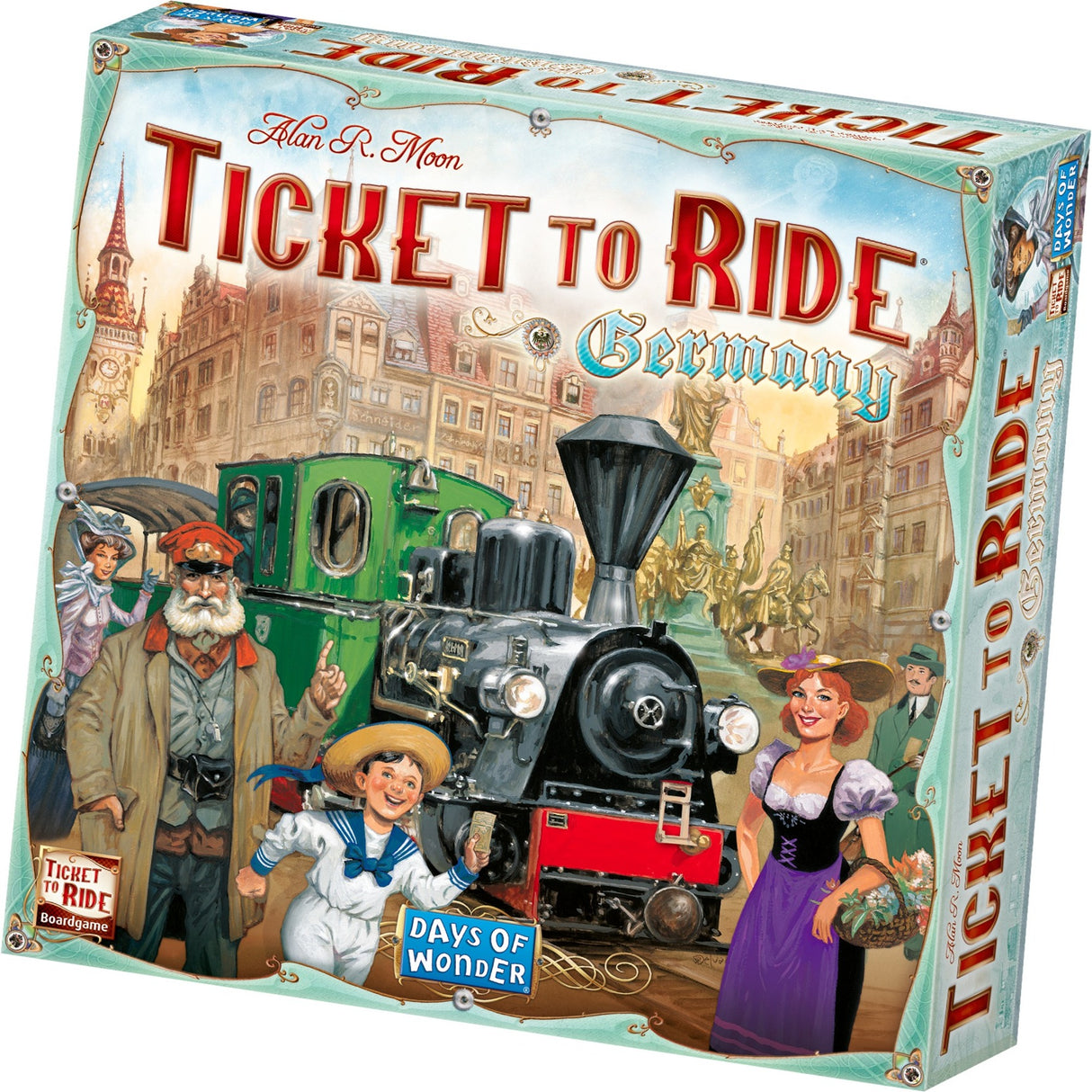 AsModee Ticket for å ri Tyskland brettspill