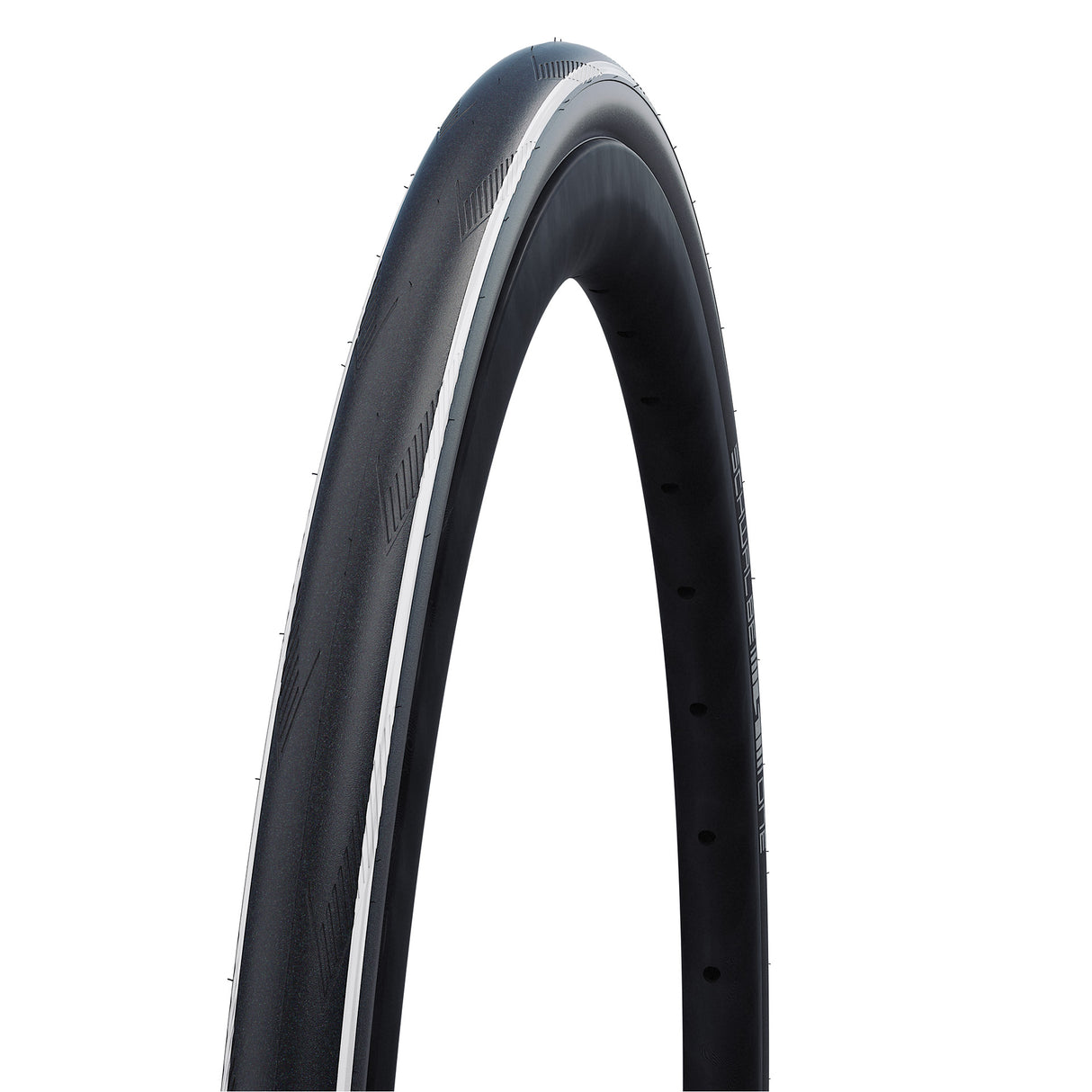 Składany pasek schwalbe One V-Guard 28 x 1,00 25-622-czarny z białym paskiem