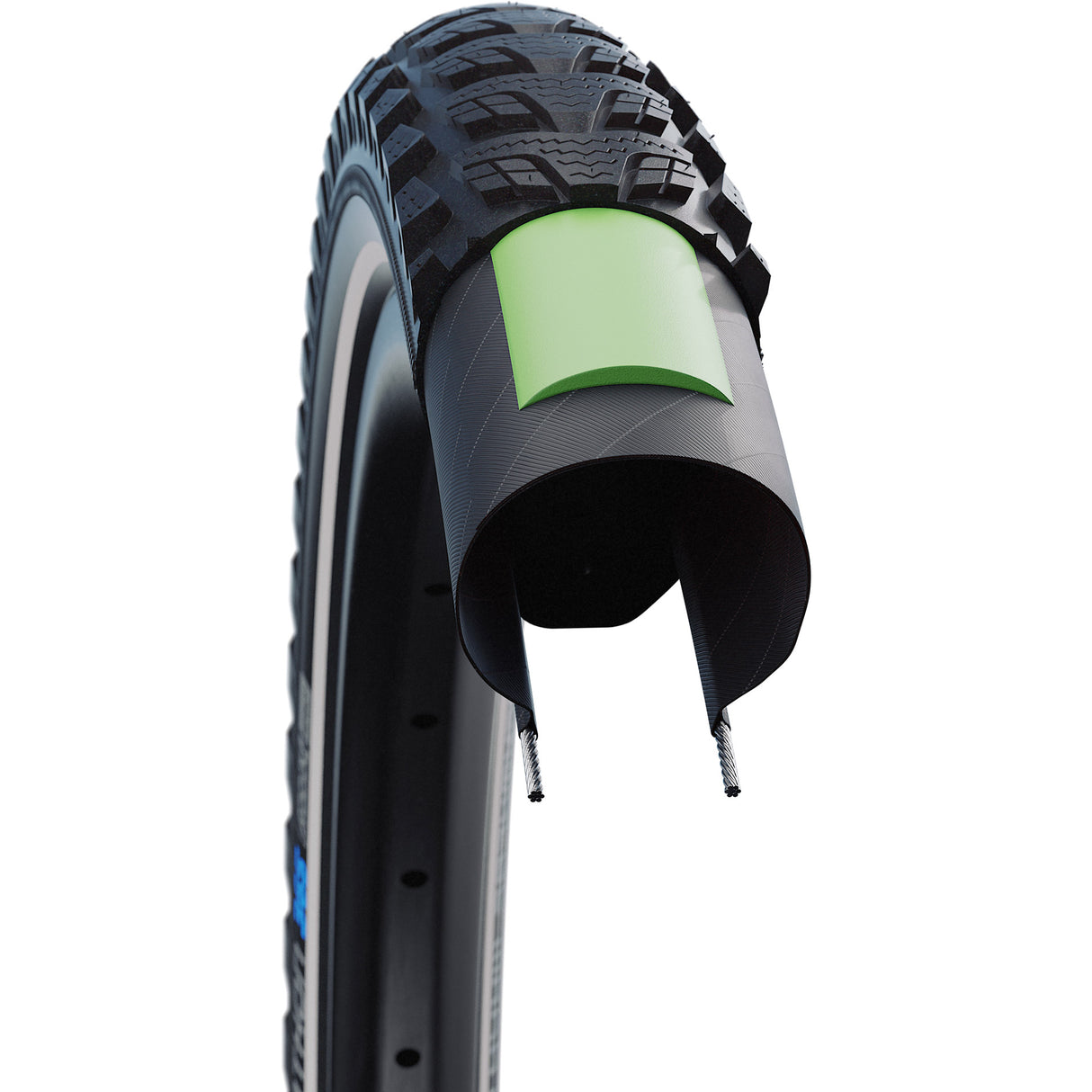 Schwalbe Tire 28-2,15 (55-622) Marathon 365 Performance Black Repoection