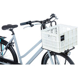 Basil bicycle crate M medium 29.5 liters white