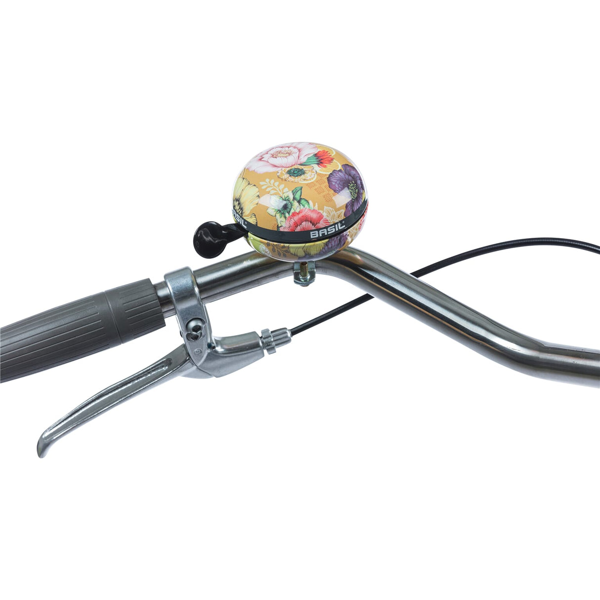 Baziliko Bloom Field Bicycle Bell Yellow