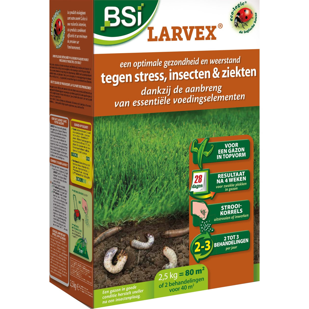BSI larvex 2,5 kg 80m2