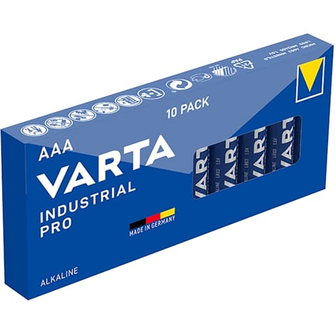 Varta Industrial Pro AAA LR03 Mini Penlit na 10 kusů v krabici