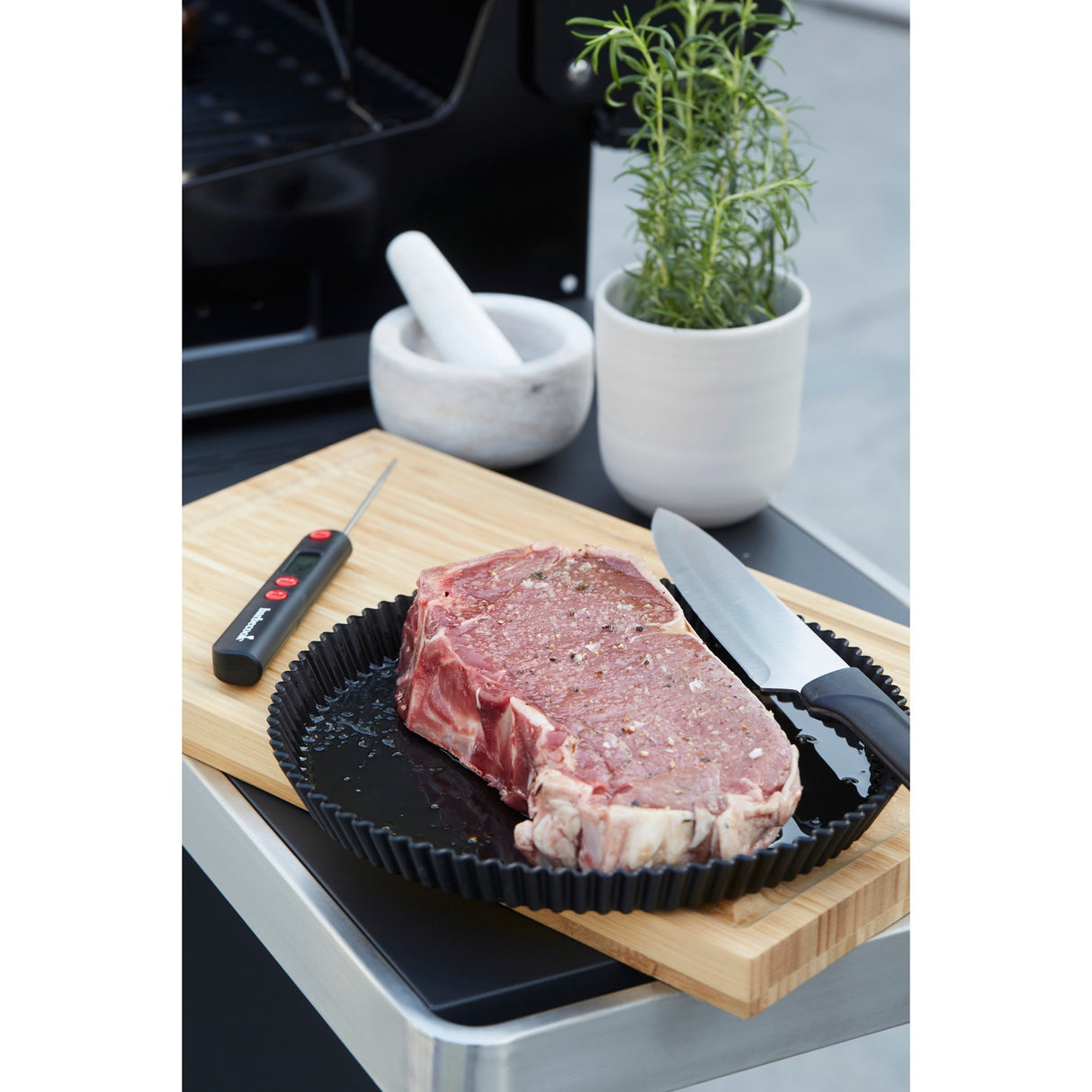 Termometro per caduta digitale Barbecook