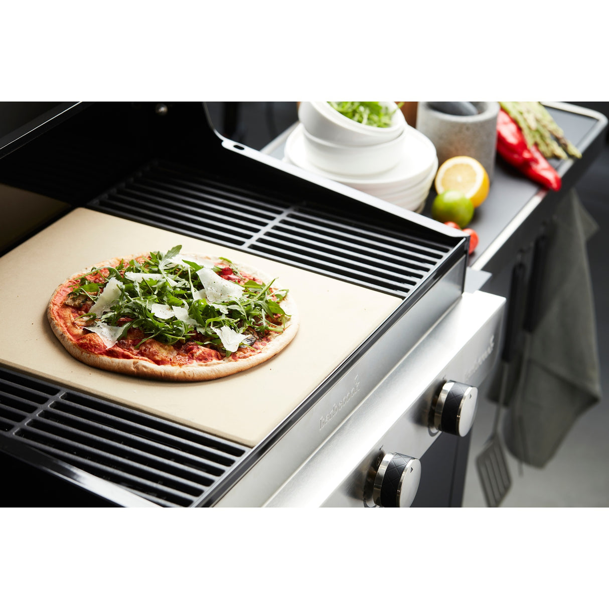 Barbecook Dynamic Core Pizza Sten fra Refracture Clay