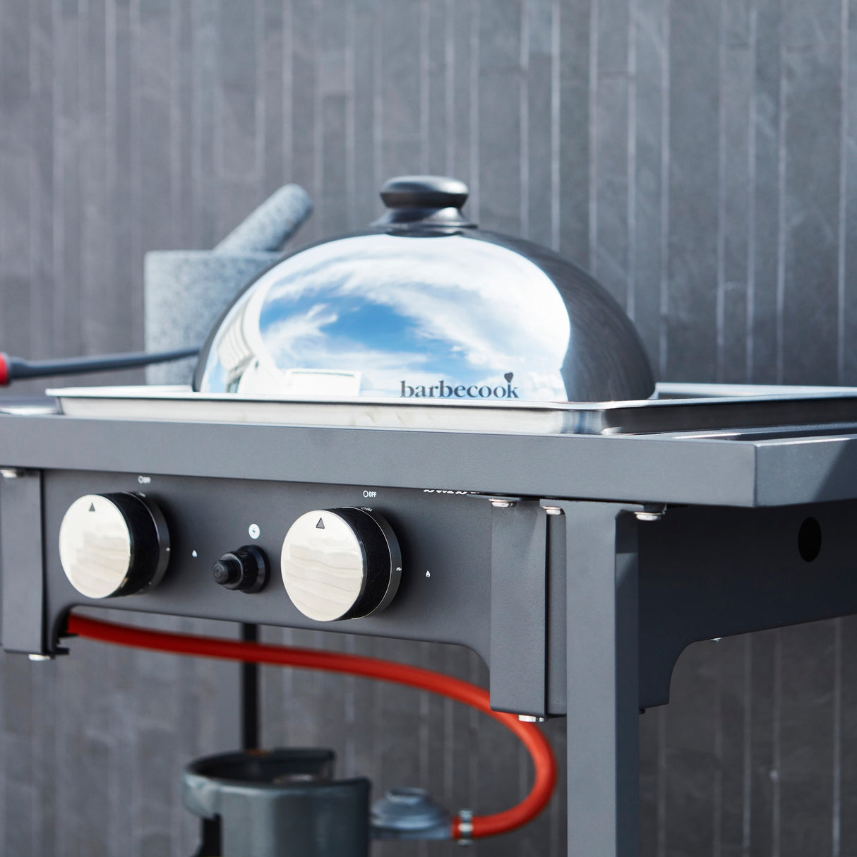 Barbecook Olivia Plancha kupola iz nerjavečega jekla Ø 30 cm