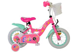 Barbie Children's Bicycle - Girls - 12 Inch - Pink - To håndbremser