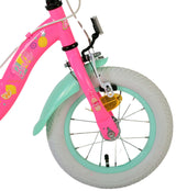Barbie Children's Bicycle - Girls - 12 Inch - Pink - To håndbremser