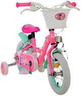 Barbie Children's Bicycle - Girls - 12 Inch - Pink - To håndbremser