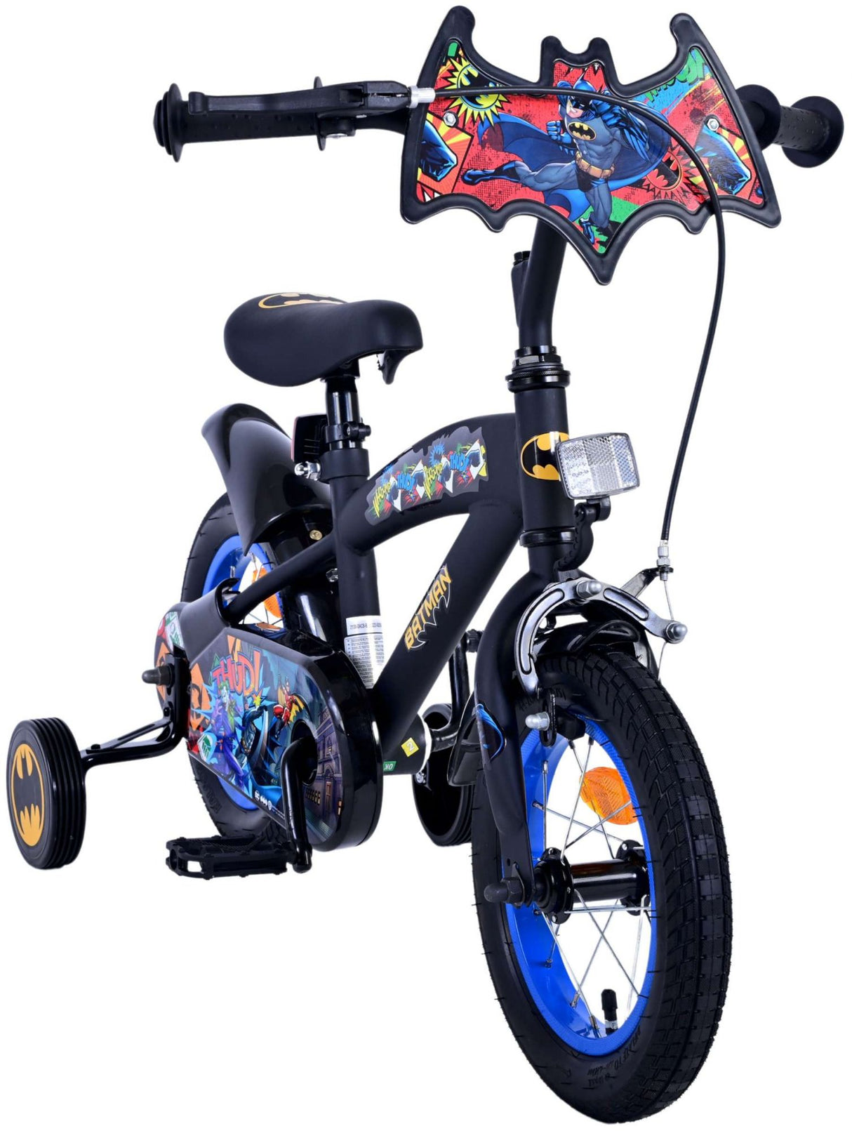 Batman Børnecykeldrenge 12 tommer sort