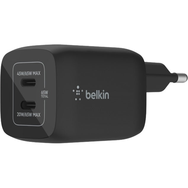 Belkin Boostcharge Pro 2-Poort USB-C GAN wall loader with P